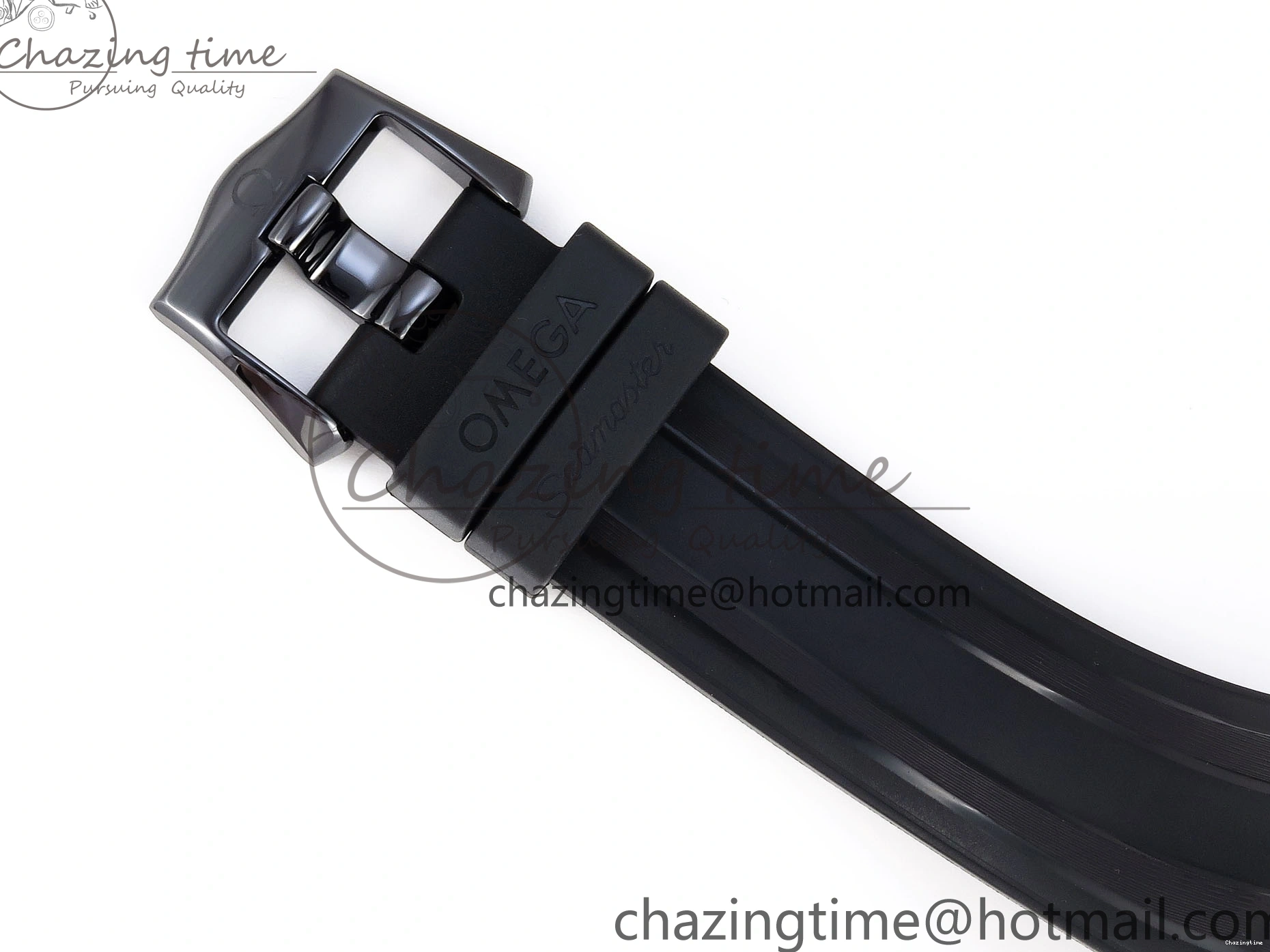 0316 SEAMASTER 300M 43.5MM BLACK CERAMIC VSF 1:1 BEST EDITION BLACK DIAL ON BLACK RUBBER STRAP A FashionForward 7766